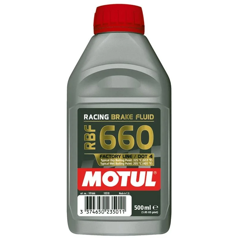 Olio Freni Motul Dot 4 RBF 660 Brake Fluid 100% Sintetico Ebolizione 325° Compra Adesso