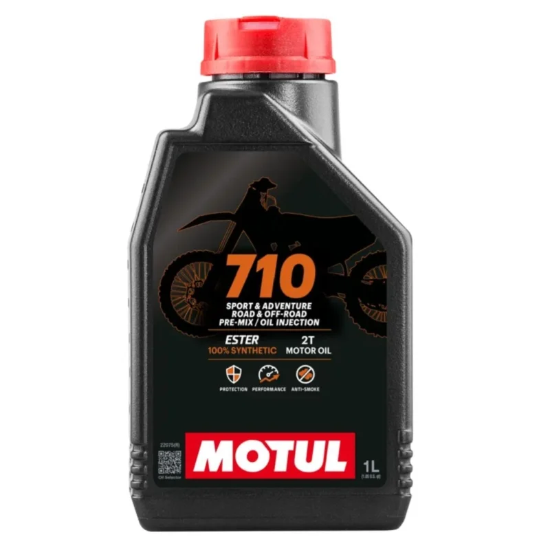 Vendita Finale Olio Miscela 2T Motul 710 100% Sintetico