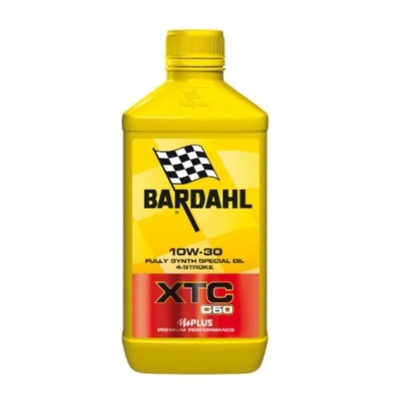 Direttamente Dal Produttore Olio Motore 4T Bardahl XTC C60 10W-30 100% Sintetico 1 LT