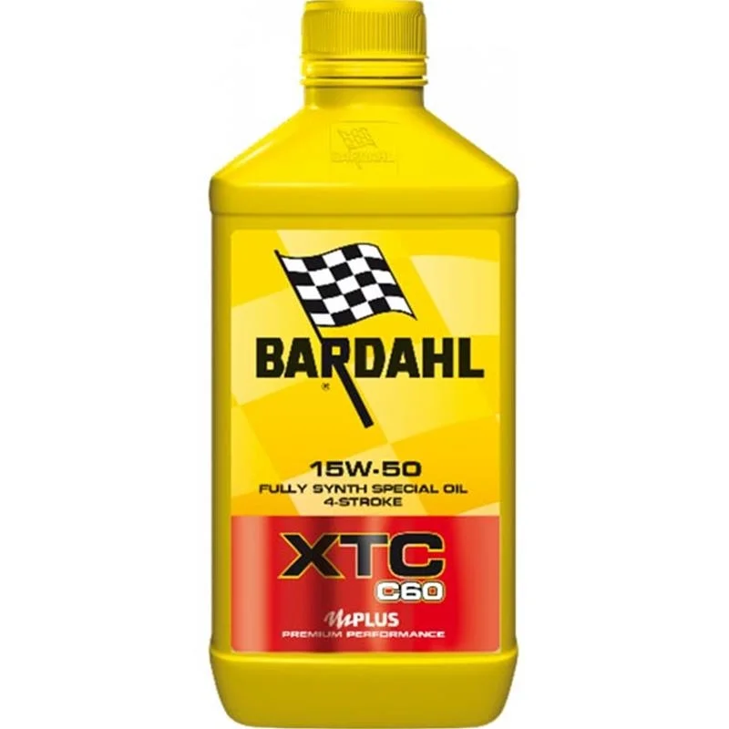 Olio Motore 4T Bardahl XTC C60 15W-50 100% Sintetico 1 LT Popolare