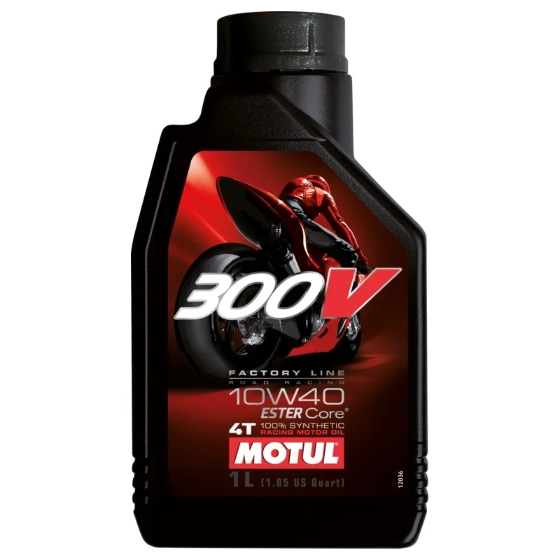 Promozione Esclusiva Olio Motore 4T Motul 300V Factory Line Road 10W40 100% Sintetico
