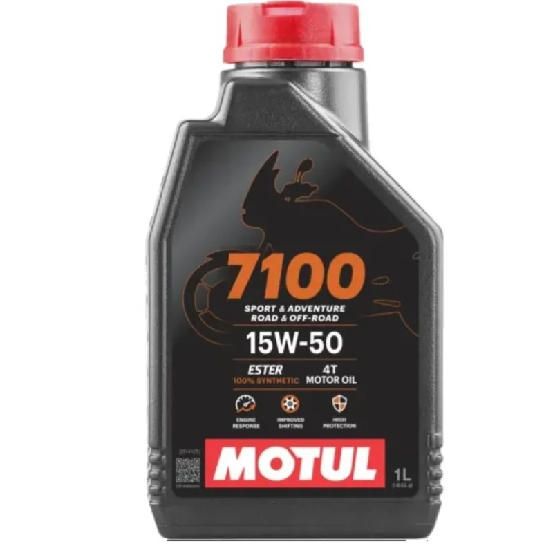 Olio Motore 4T Motul 7100 15W50 100% Sintetico Prezzo Ridotto