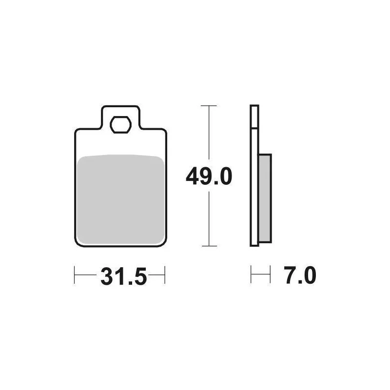 Spedito Oggi Pastiglie Freno SBS 130 HF Ceramica Anteriori-Posteriori