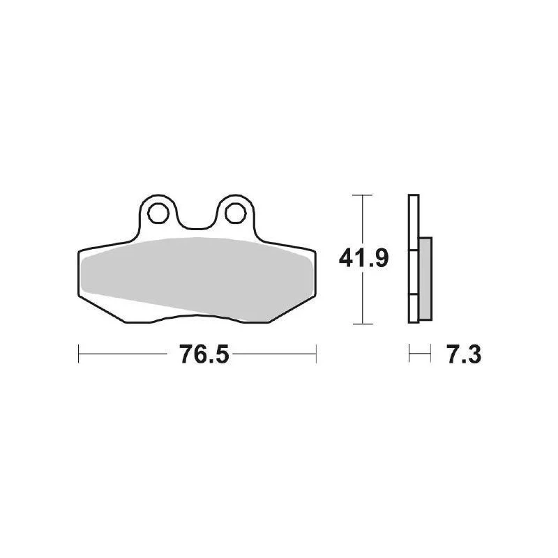 Bestseller Pastiglie Freno SBS 148 HF Ceramica Anteriori-Posteriori