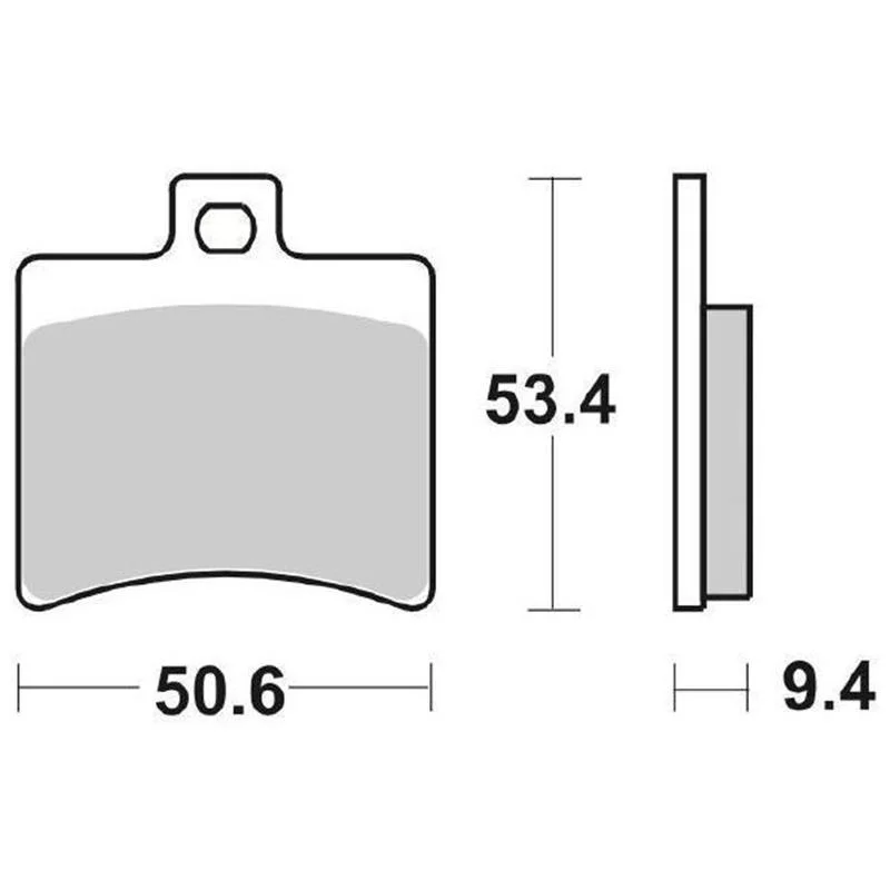 Pastiglie Freno SBS 152 HF Ceramica Anteriori-Posteriori Scelto Dai Clienti