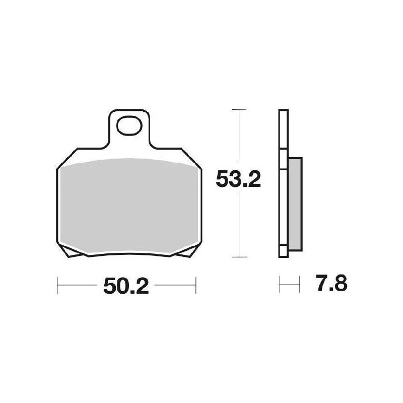 Pastiglie Freno SBS 157 MS Sinterizzate Anteriori - Posteriori Offerta Speciale