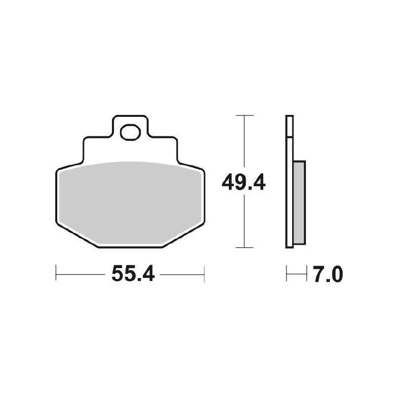Promo Stagionale Pastiglie Freno SBS 166 HF Ceramica Anteriori-Posteriori