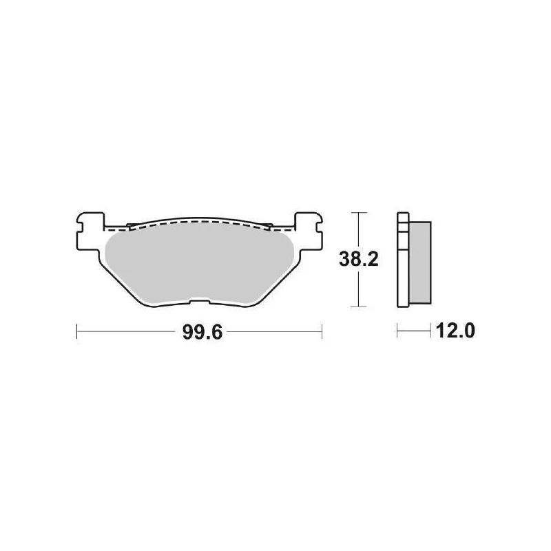 Pastiglie Freno SBS 169 MS Sinterizzate Anteriori - Posteriori Offerta Del Giorno