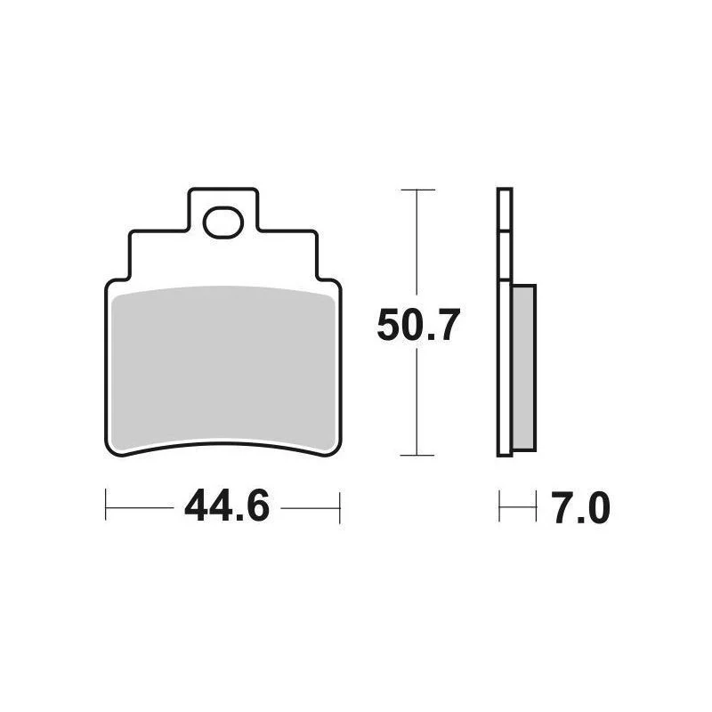 Pastiglie Freno SBS 171 HF Ceramica Anteriori-Posteriori Subito Disponibile