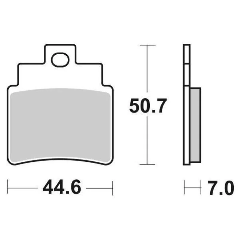 Prezzo Ridotto Pastiglie Freno SBS 171 MS Sinterizzate Anteriori - Posteriori
