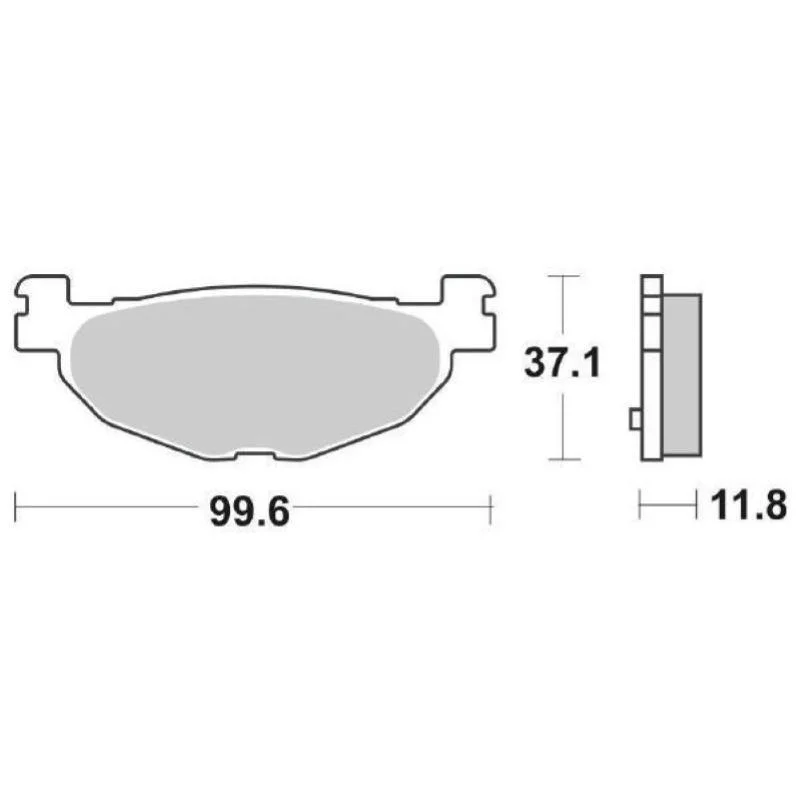Occasione Pastiglie Freno SBS 185 HF Ceramica Anteriori-posteriori