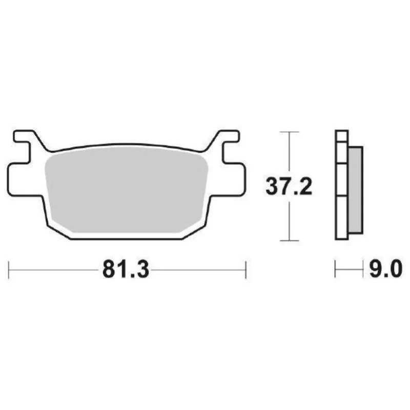 Pastiglie Freno SBS 193 HF Ceramica Anteriori-Posteriori Consegna Rapida