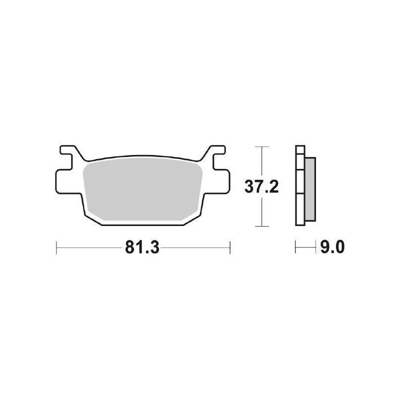 Pastiglie Freno SBS 193 MS Sinterizzate Anteriori - Posteriori Esclusivo