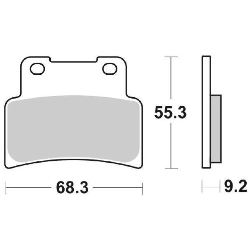 Pastiglie Freno SBS 214 HF Ceramica Anteriori-Posteriori Spedito Oggi