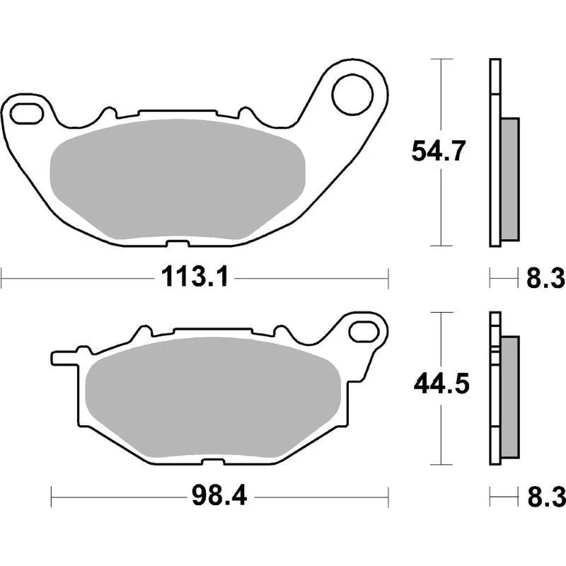 Pastiglie Freno SBS 229 HF Ceramica Anteriori-Posteriori Compra Online