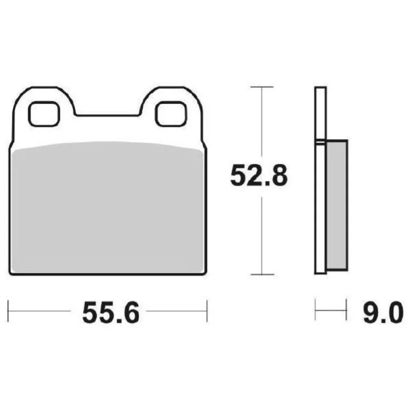 Ordina Subito Pastiglie Freno SBS 527 HF Ceramica Anteriori-Posteriori