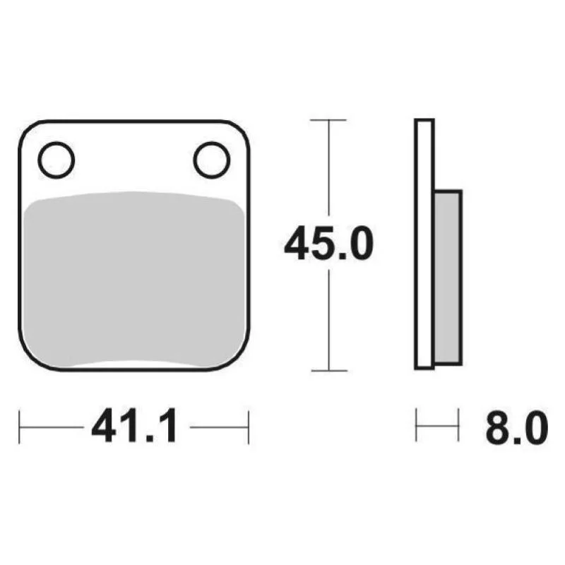 Pastiglie Freno SBS 536 HF Ceramica Anteriori-Posteriori Compra Oggi Stesso