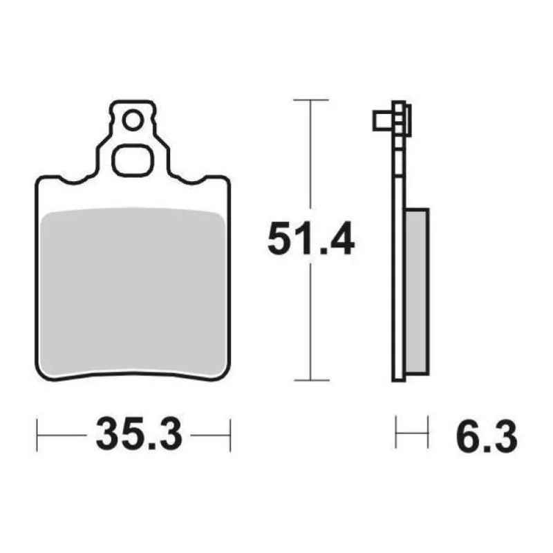 Pastiglie Freno SBS 574 HF Ceramica Anteriori-posteriori Ordina Subito