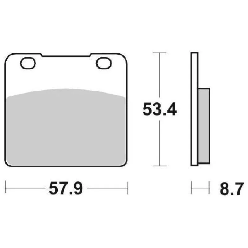Pastiglie Freno SBS 577 HF Ceramica Anteriori-Posteriori Soddisfatti O Rimborsati