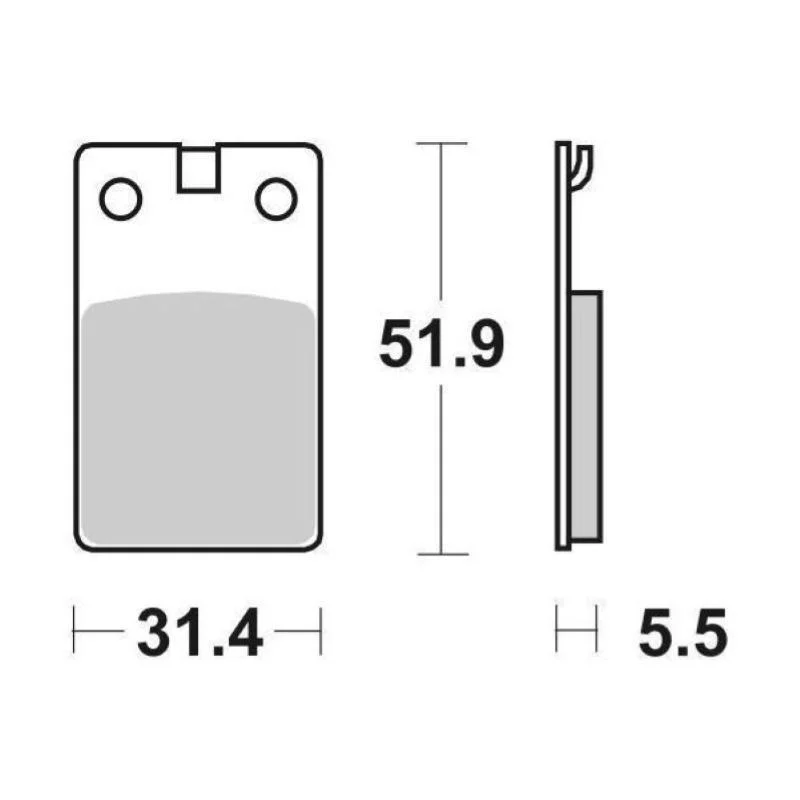Pastiglie Freno SBS 595 HF Ceramica Anteriori-Posteriori Spedizione Espresso