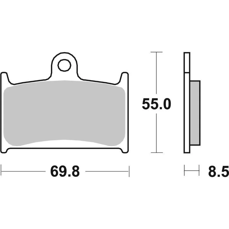 Pastiglie Freno SBS 624 RST Sinterizzate Anteriori Consegna Rapida