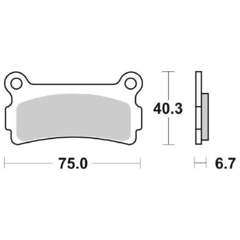 Pastiglie Freno SBS 636 HF Ceramica Anteriori-Posteriori Soddisfatti O Rimborsati