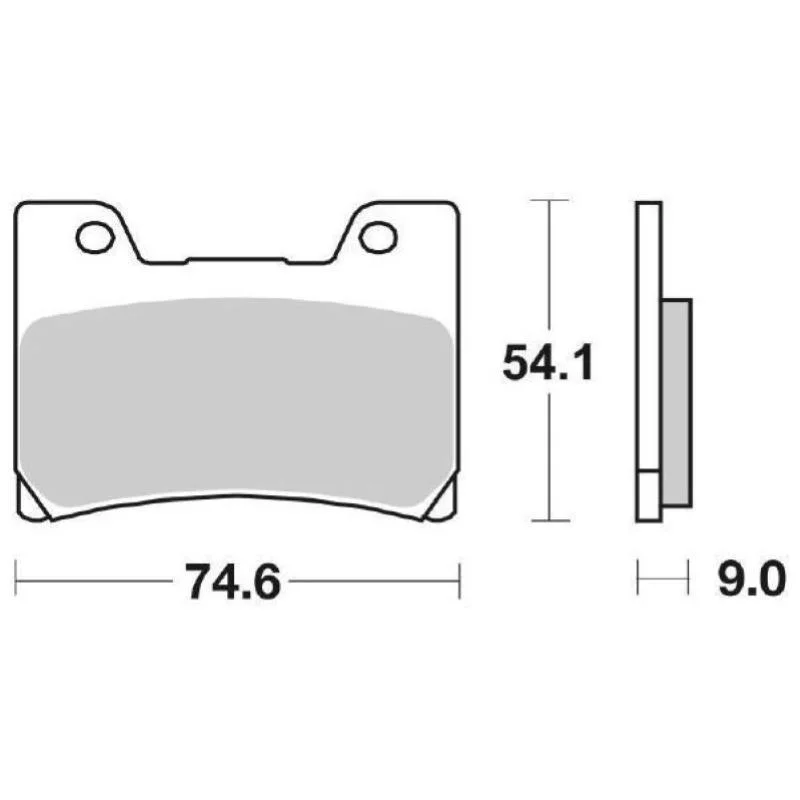 Ordina Subito Pastiglie Freno SBS 645 HF Ceramica Anteriori-Posteriori