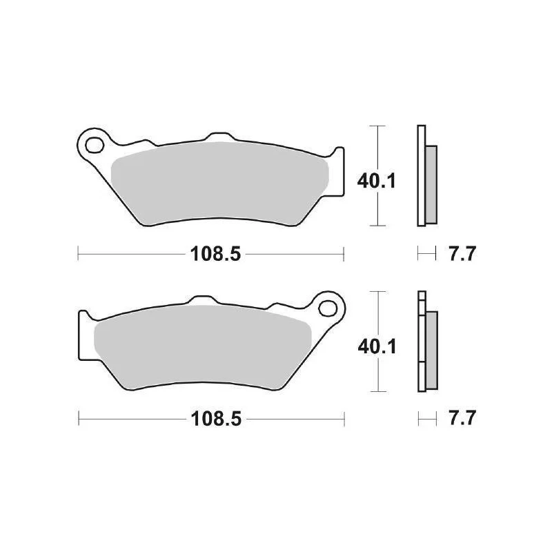 Pastiglie Freno SBS 674 LS Sinterizzate Posteriori Promozione