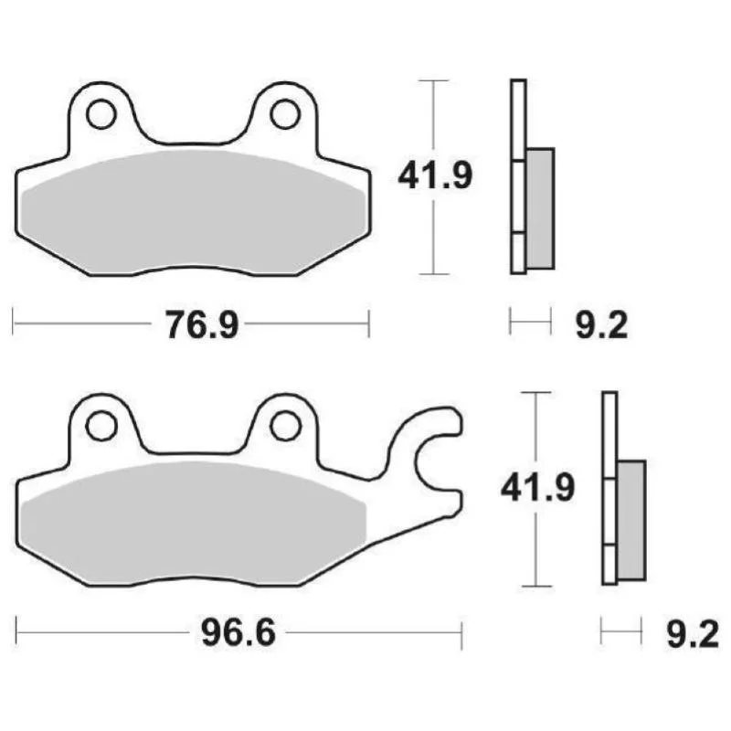 Compra Online Pastiglie Freno SBS 688 HF Ceramica Anteriori-Posteriori