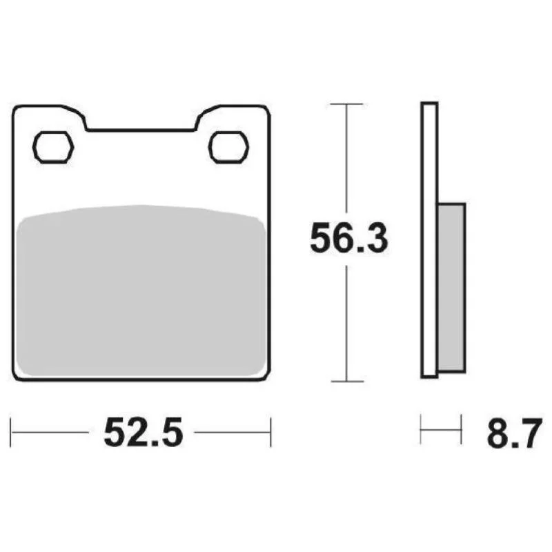 Offerta Limitata Pastiglie Freno SBS 701 HF Ceramica Anteriori-Posteriori