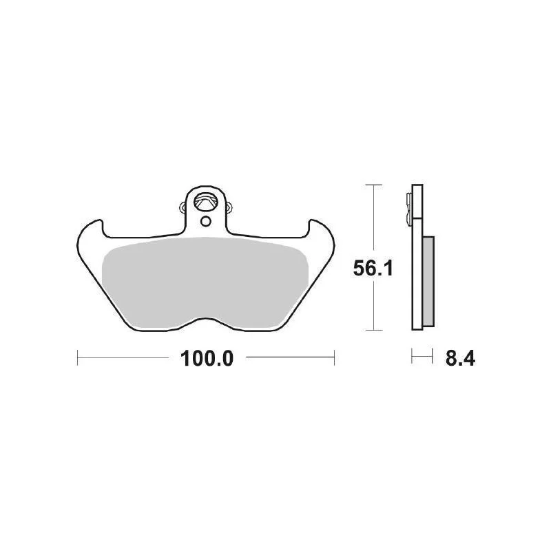 Offerta Pastiglie Freno SBS 703 HS Sinterizzate Anteriori