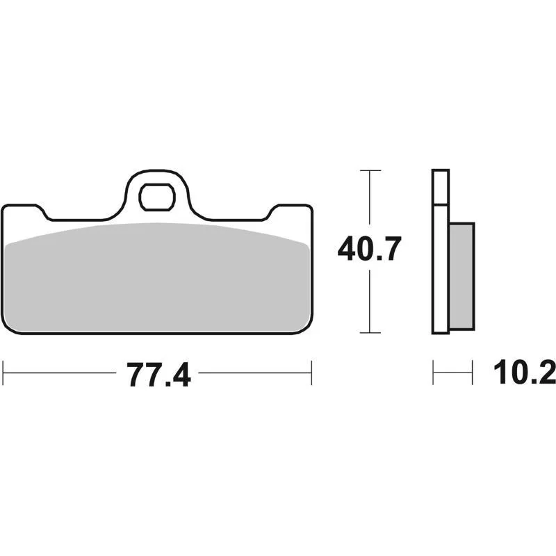 Pastiglie Freno SBS 711 RST Sinterizzate Anteriori Sconto