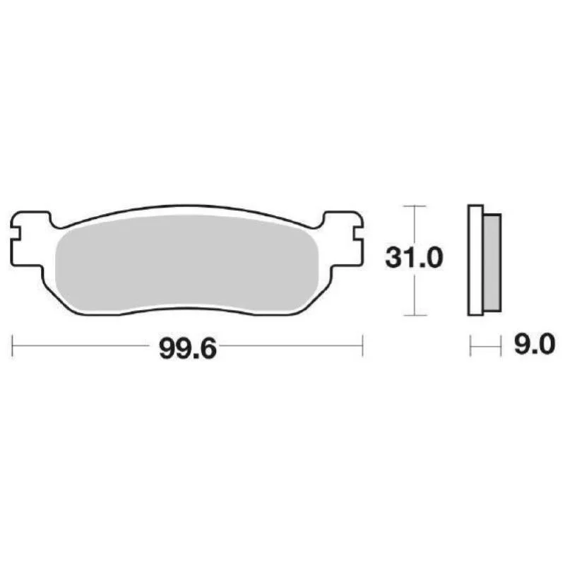 Pastiglie Freno SBS 728 HF Ceramica Anteriori-Posteriori Promozione Esclusiva