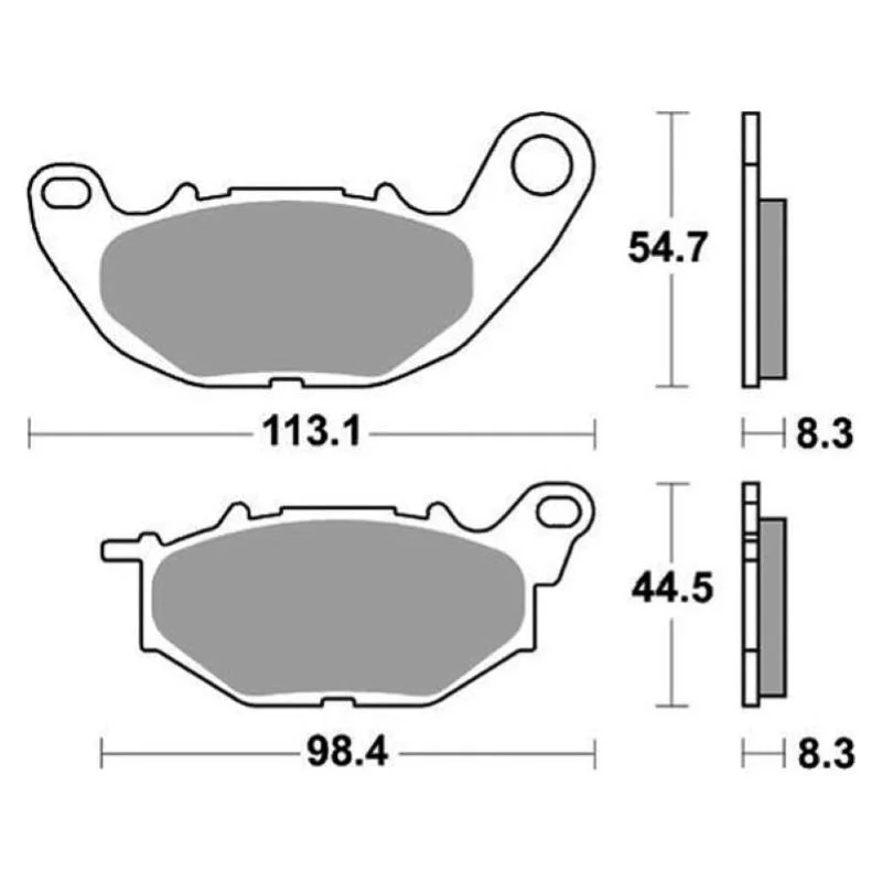 Compra Adesso Pastiglie Freno SBS 931 RST Sinterizzate Anteriori