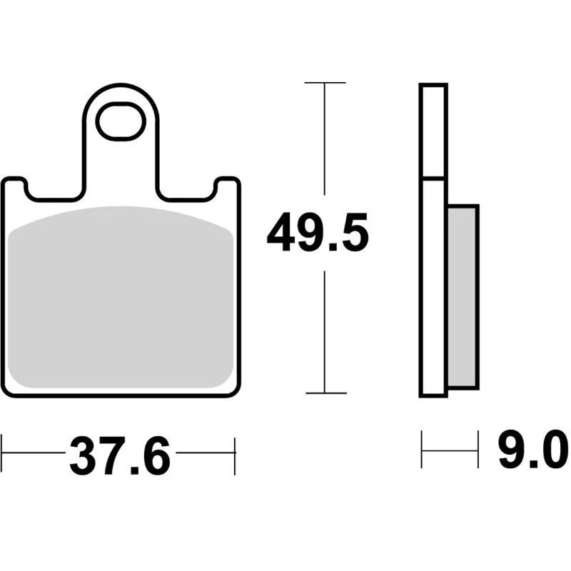 Pastiglie Freno SBS 938 RST Sinterizzate Anteriori Subito Disponibile