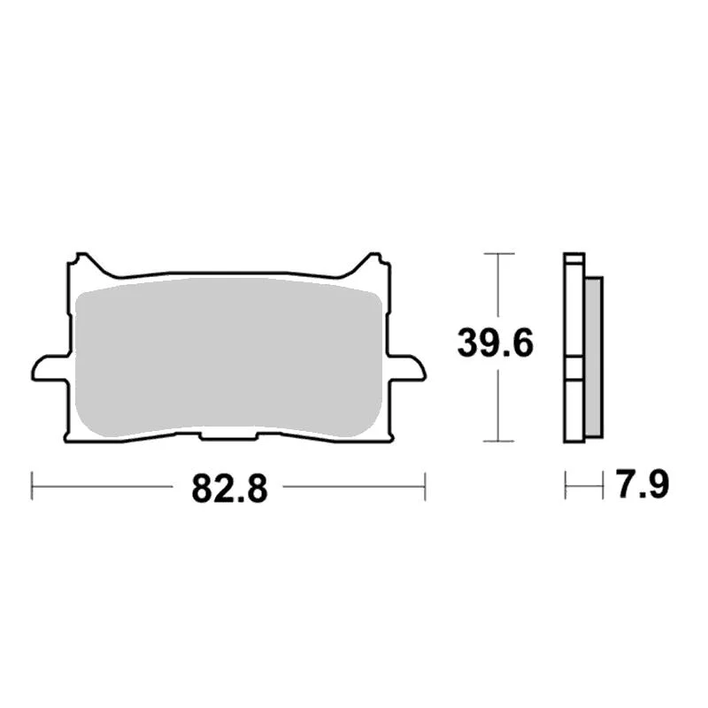 Pastiglie Freno SBS 940 HS Sinterizzate Anteriori Novità