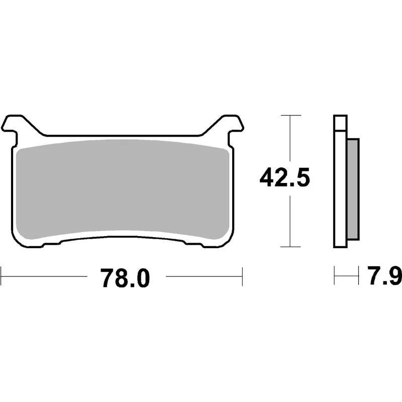 Prezzo Di Fabbrica Pastiglie Freno SBS 947 SP Sinterizzate Anteriori