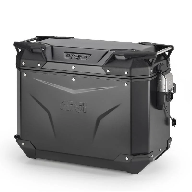 Compra Oggi Stesso Valigia Givi Obkev44B Trekker Outback Evo Smart 44 Black Line laterale Sinistra