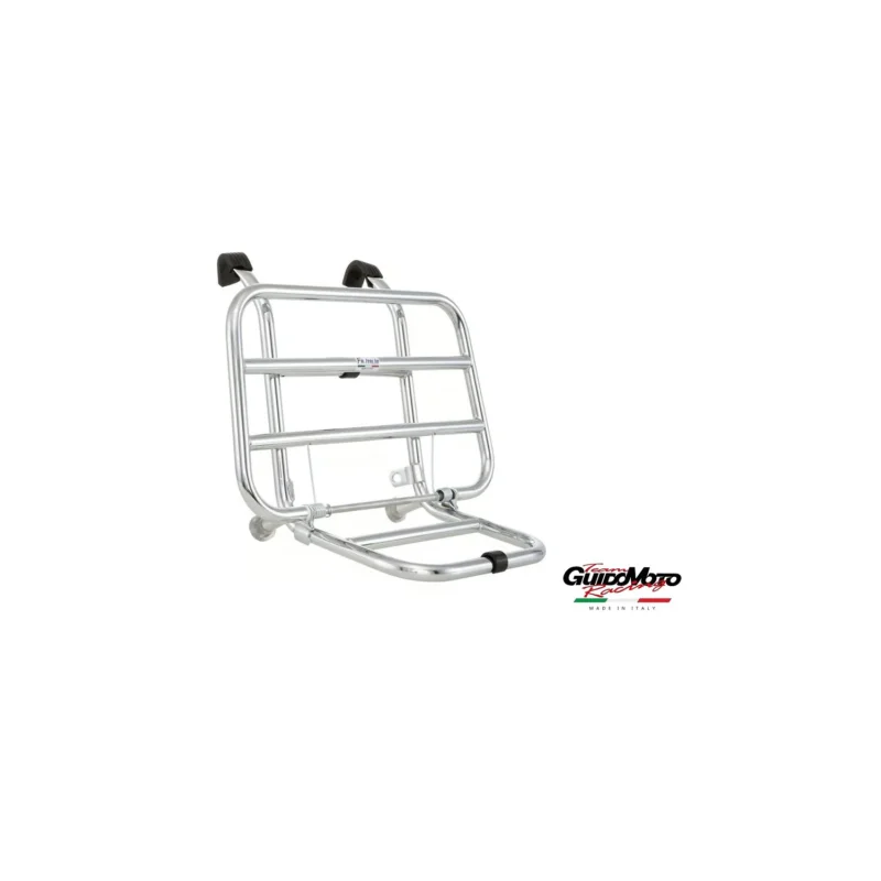 Promozione PORTAPACCHI ANTERIORE CROMATO VESPA SPRINT 50 125 ET3 PX FAA9163