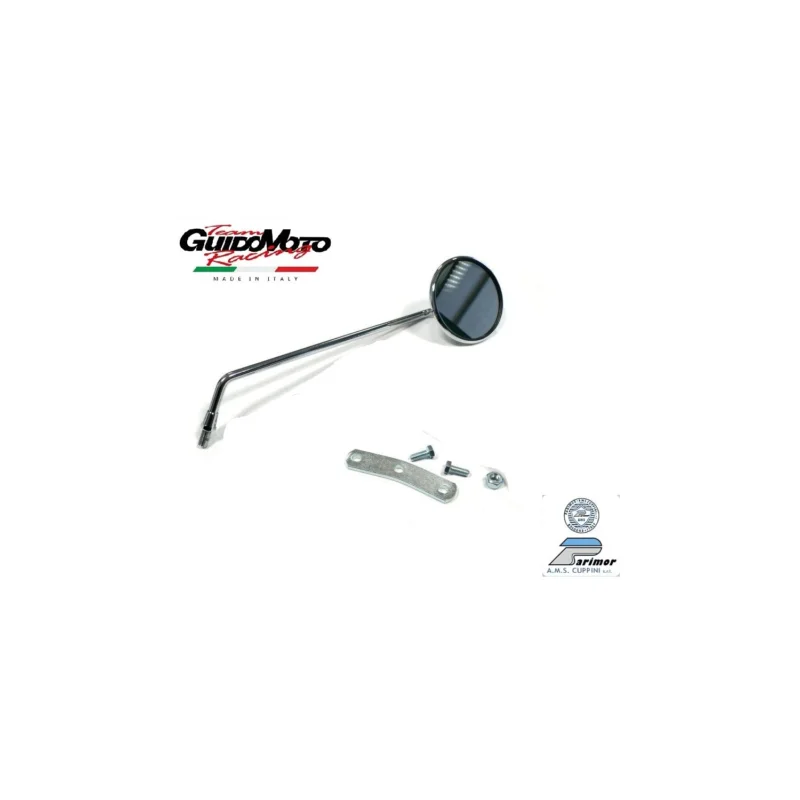 SPECCHIO CROMATO DESTRO PIEGA BASSA ASTA LUNGA VESPA SPRINT PX PIAGGIO C111/F Must-Have