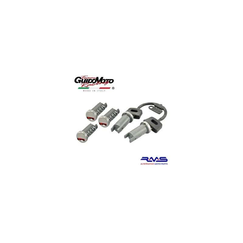 SERRATURE CINQUE PEZZI VESPA PK 50 125 S XL PX T5 COSA PIAGGIO ZADI 121790232 Ultima Occasione