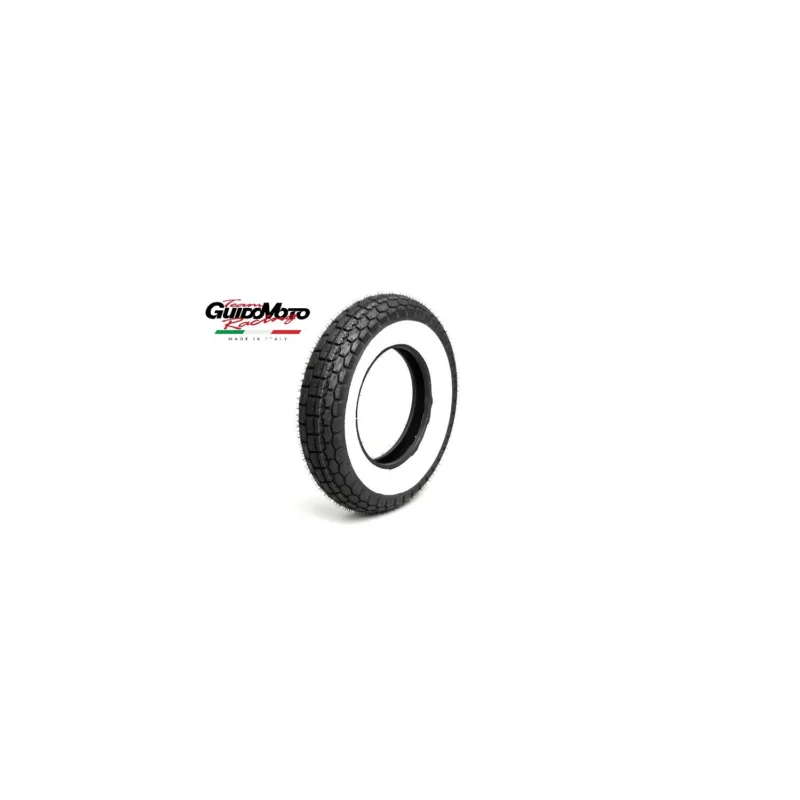 Offerta Limitata COPERTONE NERO 3.50X8 FASCIA BIANCA MODELLO B13 TT 46J 11.5408018/6