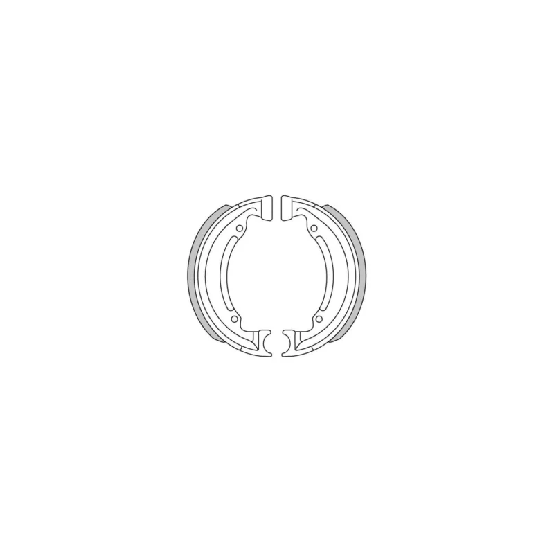 GF1272 COPPIA GANASCE FRENO POSTERIORE CICLOMOTORI MOTOBECANE NEWFREN Must-Have