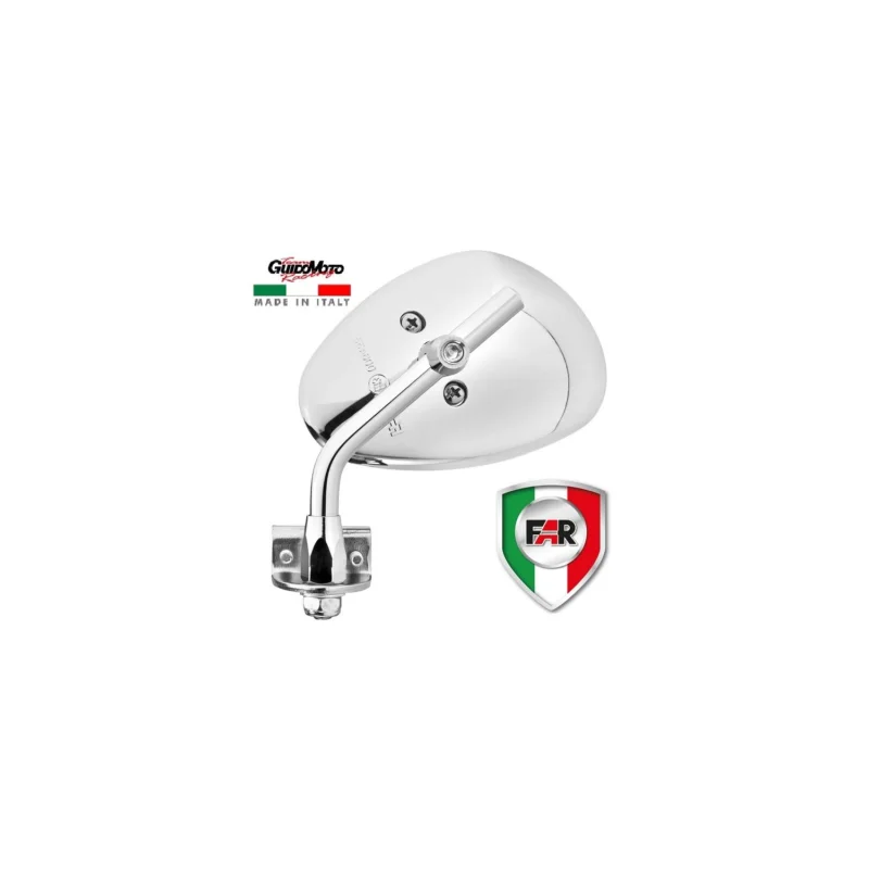 SPECCHIO DESTRO CROMATO SCUDO FRONTALE VESPA PIAGGIO FAR Offerta Limitata