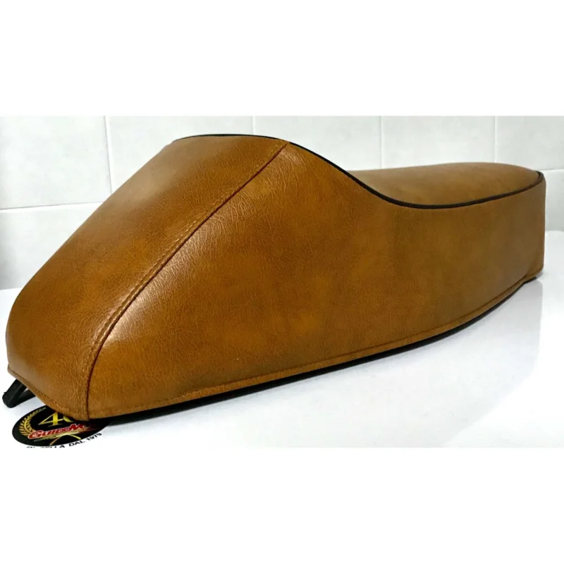 GMV0212 SELLA MONO POSTO MARRONE CAFE' RACE VESPA 50 SPECIAL PIAGGIO Prezzo Ridotto