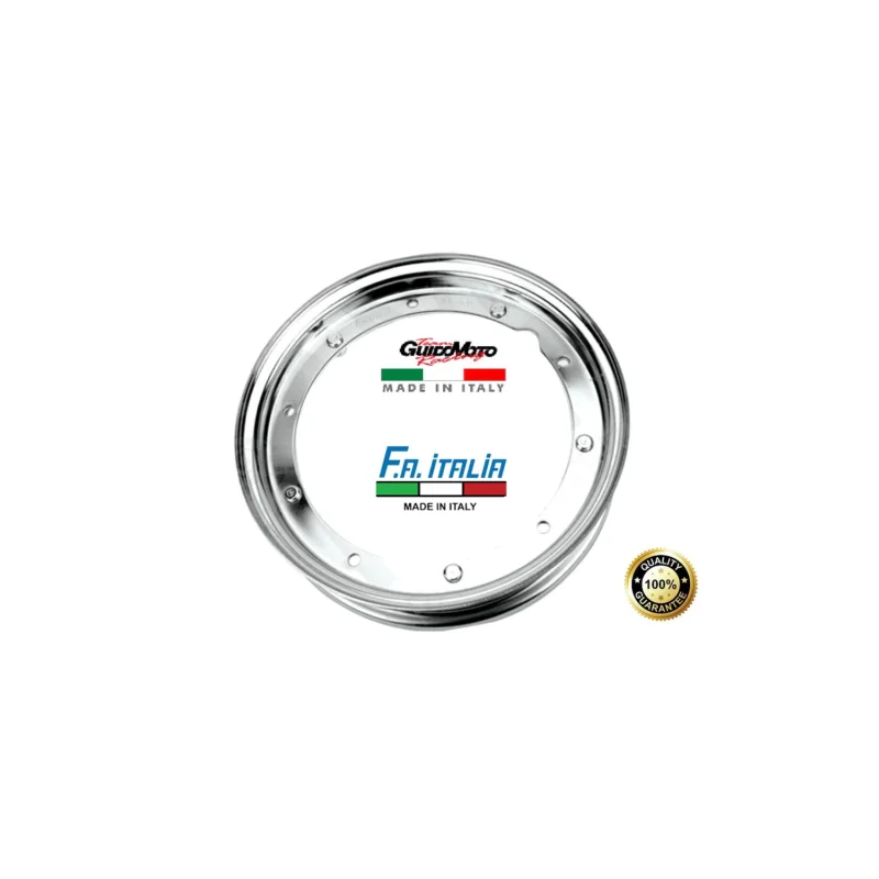 CERCHIO CROMATO 300 350 X 10 VESPA GTR 50 125 PRIMAVERA ET3 PX PK PIAGGIO FA5501 Vendita Finale
