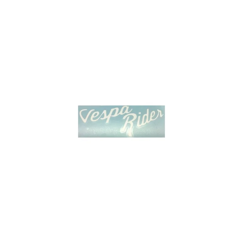 Prezzo Basso ADESIVO "VESPA RIDER" BIANCO GMV0209