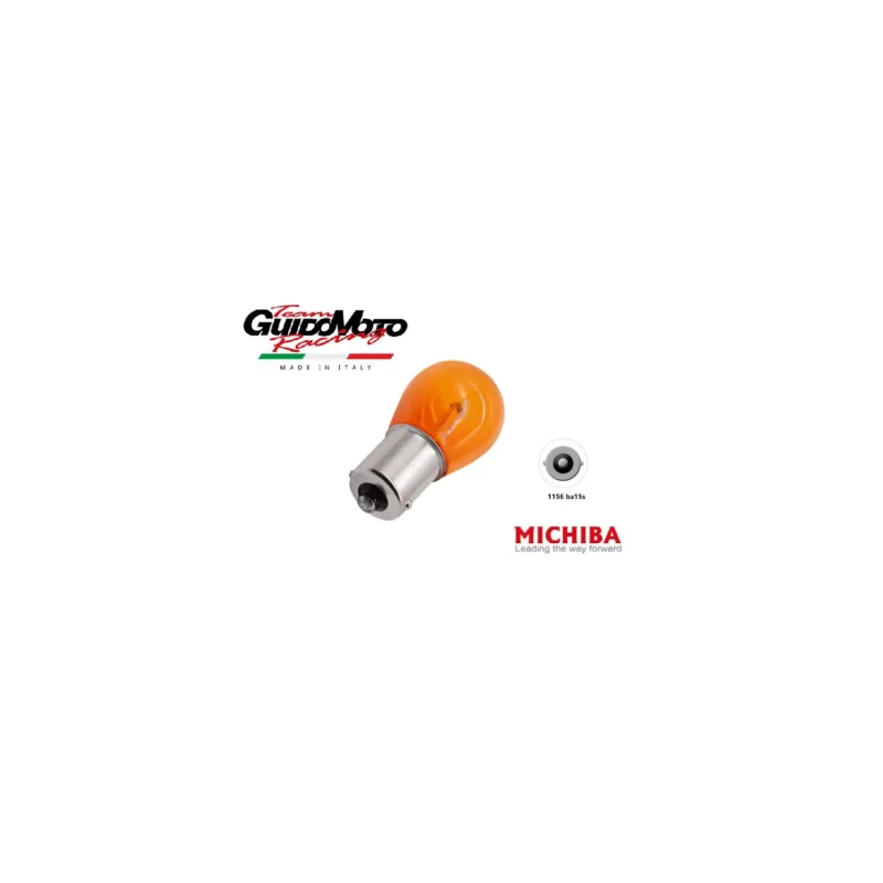 LAMPADINA 12 VOLT 10 WATT BA15S C10 ARANCIO MOTOCICLI SCOOTER 200307 Promozione