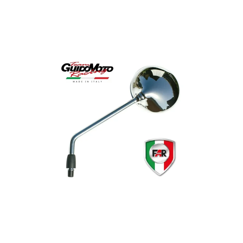 Affare SPECCHIO RETROVISORE CROMATO DESTRO SINISTRO VESPA 50 ET3 PX LML F7305