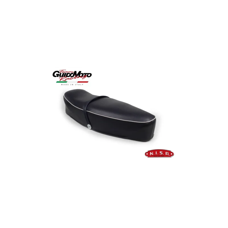 SELLA BIPOSTO NERA VESPA VBB GL GTR SPRINT GT TS SUPER PIAGGIO NISA 0720N Ultimissimo Modello